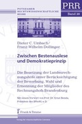 Cover: Zwischen Bestenauslese und Demokratieprinzip - Frank & Timme