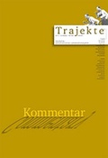 Cover: Trajekte 31 - Kulturverlag Kadmos Berlin