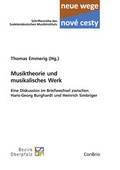 Cover: Musiktheorie und musikalisches Werk - ConBrio
