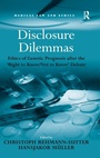 Cover: Disclosure Dilemmas - Routledge