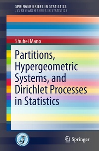 Enlarge image Cover: Partitions, Hypergeometric Systems, and Dirichlet Processes in Statistics - Springer