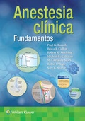 Cover: Barash. Fundamentos de anestesia clinica - Lippincott Williams & Wilkins