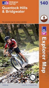 Abbildung von: Quantock Hills and Bridgwater - Ordnance Survey