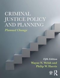Abbildung von: Criminal Justice Policy and Planning - Anderson Publishing
