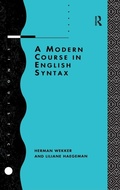 Cover: A Modern Course in English Syntax - Routledge