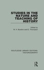 Cover: Studies in the Nature and Teaching of History - Routledge