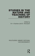 Cover: Studies in the Nature and Teaching of History - Routledge