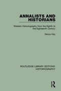 Cover: Annalists and Historians - Routledge