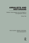 Cover: Annalists and Historians - Routledge