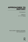Cover: Approaches to History - Routledge