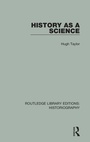 Cover: History As A Science - Routledge