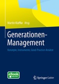 Cover: Generationen-Management - Springer Gabler