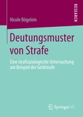 Cover: Deutungsmuster von Strafe - Springer VS