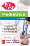 Cover: Pediatrics PreTest Self-Assessment And Review - McGraw-Hill Education (Asia)