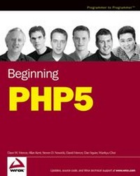 Enlarge image Cover: Beginning PHP5 - Wrox