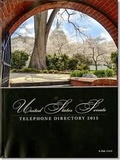 Cover: Senate, Telephone Directory 2015 - National Defense University Press,U.S.