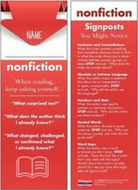 Enlarge image Cover: Reading Nonfiction Student Bookmarks - Heinemann Educational Books