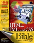 Abbildung von: HTML, XHTML, and CSS Bible - Wiley