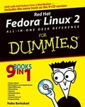 Cover: Red Hat Fedora Linux 2 All-in-One Desk Reference For Dummies - Wiley
