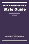Cover: The Solicitor General's Style Guide - Inter Alias