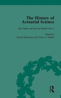Enlarge image Cover: The History of Actuarial Science Vol I - Routledge