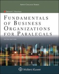 Cover: Fundamentals of Business Organizations for Paralegals - Aspen Publishers