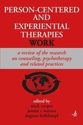 Cover: Person-centered and Experiential Therapies Work - PCCS Books