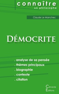 Enlarge image Cover: Comprendre Democrite (analyse complete de sa pensee) - Les Editions Du Cenacle