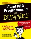Bild: Excel VBA Programming For Dummies - Wiley