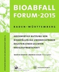 Cover: Bioabfall Forum 2015 - Vulkan-Verlag