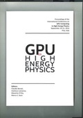 Cover: Proceedings of the International Conference on GPU Computing in High Energy Physics - Deutsches Elektronen-Synchrotron
