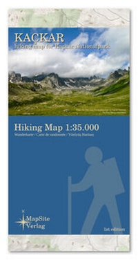 Abbildung von: Kackar Hiking Map 1:35.000 - MapSite Verlag