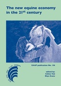 Cover: The new equine economy in the 21st century - Wageningen Academic Publishers