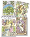 Cover: Art Nouveau Lenormand Oracle - Llewellyn Publications