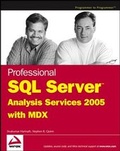 Cover: Professional SQL Server Analysis Services 2005 with MDX - Wrox Press