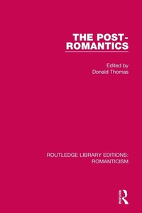 Enlarge image Cover: The Post-Romantics - Routledge