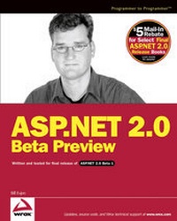 Enlarge image Cover: ASP.NET 2.0 Beta Preview - Wiley