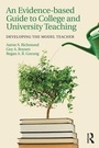 Cover: An Evidence-based Guide to College and University Teaching - Routledge