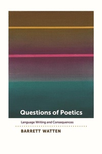 Enlarge image Cover: Questions of Poetics - University of Iowa Press