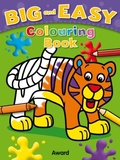 Cover: Big & Easy Colouring Books: Tiger - Award Publications Ltd