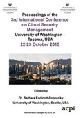 Cover: Iccsm 2015 - The Proceedings of the 3rd International Conference on Cloud Security and Management - Academic Conferences & Publishing International Ltd