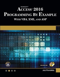 Abbildung von: Microsoft Access 2016 Programming By Example - Mercury Learning & Information