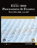 Bild: Microsoft Excel 2016 Programming by Example with VBA, XML, and ASP - Mercury Learning & Information