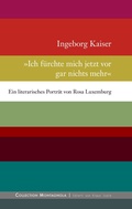 Cover: Ich f&uuml;rchte mich jetzt vor gar nichts mehr - BoD - Books on Demand