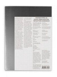 Enlarge image Cover: Inflection Sandwich - Onomatopee