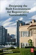Cover: Designing the Built Environment for Regenerative Sustainability - Butterworth-Heinemann