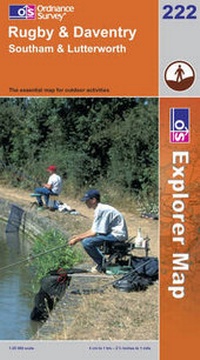 Abbildung von: Rugby and Daventry, Southam and Lutterworth - Ordnance Survey