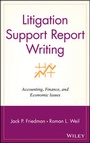 Cover: Litigation Support Report Writing - Wiley