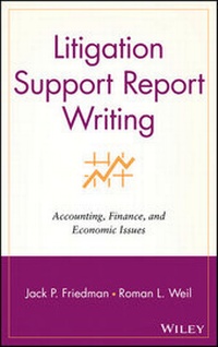 Enlarge image Cover: Litigation Support Report Writing - Wiley