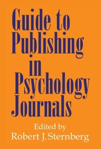 Abbildung von: Guide to Publishing in Psychology Journals - Cambridge University Press